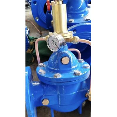 Pn10/16 Double Flange End Ball Float Valve Pressure Relief Reducing Control Valve