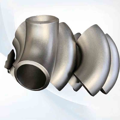 45 Degree stainless steel elbow pipe fitting 304 butt welding ASTM 