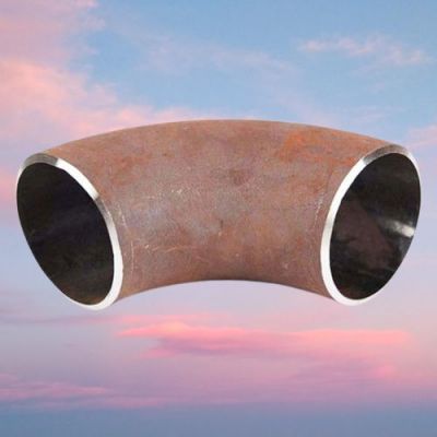 carbon steel elbow pipe fittings 90 degree welding industrial grade seamless butt welding elbow